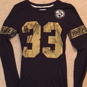 PINK Victoria’s Secret Pittsburgh Steelers L/S